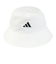 アディダス（adidas）帽子 クラシック バケットハット 白 54-57cm KUX49-JG3661 ハット バケハ 日差し対策 暑さ対策