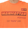 マンハッタンポーテージ（ManhattanPortage）半袖 プリントTシャツ 25SS-MP-M610 ORANGE