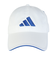 アディダス（adidas）帽子 ジュニア メッシュキャップ 白 51-57cm KCE25-JL5167 子供 スポーツキャップ キャップ 暑さ対策 熱中症対…