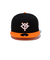 ニューエラ（NEW ERA）帽子 9FIFTY 読売ジャイアンツ キャップ 黒 Mサイズ 14524930 NPB シンプル ロゴ 刺繍 日除け 日焼け対策
