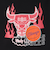 NBA オーバーサイズ フーディー シカゴ ブルズ BULLS TH8916-CBUBLCK
