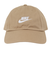 ナイキ（NIKE）帽子 クラブ アンストラクチャード フューチュラ ウォッシュ キャップ ベージュ 54-59cm FB5368-297 スポーツキャップ