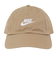 ナイキ（NIKE）帽子 クラブ アンストラクチャード フューチュラ ウォッシュ キャップ ベージュ 54-59cm FB5368-297 スポーツキャップ