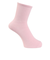 靴下 無地クルー丈 ワンポイントソックス ピンク 22-24cm 3197001 ソックス クルーソックス カジュアル キャラクター