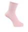 靴下 無地クルー丈 ワンポイントソックス ピンク 22-24cm 3197001 ソックス クルーソックス カジュアル キャラクター