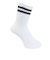 ニューバランス（new balance）靴下 コンフォートラインミッドソックス 白 23.0-27.0cm LAS45724WT ソックス ミッドクルー丈