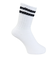 ニューバランス（new balance）靴下 コンフォートラインミッドソックス 白 23.0-27.0cm LAS45724WT ソックス ミッドクルー丈