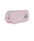 アディダス（adidas）ペンシルケース 2ジッパー ピンク KPU38-JD1307 筆箱 筆記用具入れ 学校 学生 新調 新学期 プレゼント