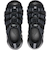 キーン（KEEN）ストラップサンダル ハイパーポート エイチツー ブラック グレー 1028652 レジャー アウトドア 軽量 フィット感 耐久性 防水性