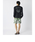 ラスティ（RUSTY）ペアテックス 水陸両用 バックニコちゃんロゴ 長袖Tシャツ 915462BK