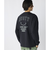 ラスティ（RUSTY）ペアテックス 水陸両用 バックニコちゃんロゴ 長袖Tシャツ 915462BK