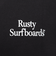 ラスティ（RUSTY）フロント ワンポイント半袖Tシャツ 915503BK