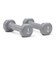 リーボック（REEBOK）ダンベル Fitness 1kg ペア グレー RAWT-18001 トレーニング ウエイトトレーニング 2個セット 固定式 筋トレ