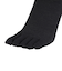 シースリーフィット（C3fit）ペーパーファイバー5本指ショートソックス GC25103 BK