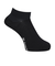 シースリーフィット（C3fit）ペーパーファイバーアーチサポートショートソックス GC25102 BK