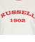 ラッセル（RUSSELL）30/ アーチロゴリンガー 半袖Tシャツ RBL25S1001 IVR
