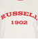 ラッセル（RUSSELL）30/ アーチロゴリンガー 半袖Tシャツ RBL25S1001 IVR
