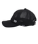 帽子 ダブルラッセル キャップ 黒 CP5S0003-WA897-GRST BLK 吸汗速乾 リフレクター 接触冷感 シンプル カジュアル 通気性