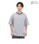 ニューエラ（NEW ERA）オーバーサイズド コットン 半袖Tシャツ Micro Border 14410066