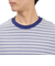 ニューエラ（NEW ERA）オーバーサイズド コットン 半袖Tシャツ Micro Border 14410066