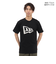 ニューエラ（NEW ERA）コットン 半袖Tシャツ Floral Paisley フラッグロゴ 14410107
