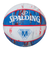 スポルディング（SPALDING）バスケットボール 5号球 マーブル レッド×ホワイト×ブルー 84-929J