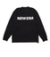 ニューエラ（NEW ERA）長袖 ユーティリティー オーバーサイズド Tシャツ Wordmark 14391969