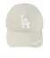 ニューエラ（NEW ERA）帽子 9THIRTY MLB Visor Logo ロサンゼルス･ドジャース アシッドウォッシュ ベージュ Mサイズ 143887…