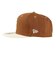 ニューエラ（NEW ERA）帽子 59FIFTY Pancakes ニューヨーク･ヤンキース ワインコークバイザー キャメル S-Lサイズ 14388834