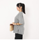 エルケクス（ELKEX）半袖 フロッキープリント ワイドTシャツ EKL5S10043 MGRY