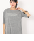 エルケクス（ELKEX）半袖 フロッキープリント ワイドTシャツ EKL5S10043 MGRY