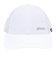 帽子 ジュニア レーザーカット メッシュキャップ 白 CP5S0009-WA899-GRST WHT 吸汗速乾 リフレクター 接触冷感 通気性