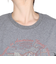 エルケクス（ELKEX）半袖Tシャツ EMBROIDERY ワイド EKL5S10041 CGRY