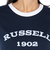 ラッセル（RUSSELL）アーチロゴリンガー 半袖Tシャツ RBL25S1001 NVY