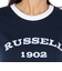 ラッセル（RUSSELL）アーチロゴリンガー 半袖Tシャツ RBL25S1001 NVY