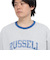ラッセル（RUSSELL）カレッジリンガー 半袖Tシャツ RBM25S0010 MGRY