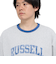 ラッセル（RUSSELL）カレッジリンガー 半袖Tシャツ RBM25S0010 MGRY