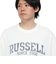 ラッセル（RUSSELL）アーチロゴ 半袖Tシャツ RBM25S0005 WHT