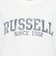 ラッセル（RUSSELL）アーチロゴ 半袖Tシャツ RBM25S0005 WHT