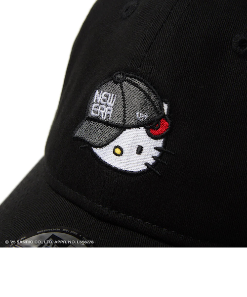 ニューエラ（NEW ERA）9TWENTY ハローキティ キャップ ブラック