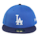 ニューエラ（NEW ERA）キャップ 59FIFTY ロサンゼルス・ドジャース スエットバンドブルーバイザー ライトネイビー 14460935