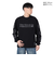 エクストララージ（XLARGE）キャンパス ワッフル 長袖Tシャツ 101251011015-BLACK