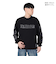 エクストララージ（XLARGE）キャンパス ワッフル 長袖Tシャツ 101251011015-BLACK