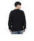 エクストララージ（XLARGE）キャンパス ワッフル 長袖Tシャツ 101251011015-BLACK