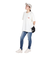 ロキシー（ROXY）レトロレインボー 半袖Tシャツ 25SPRST251609YOWT