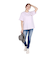 ロキシー（ROXY）レトロレインボー 半袖Tシャツ 25SPRST251609YPNK
