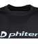 ファイテン（PHITEN）バレーボールウェア 半袖Tシャツ ラメ グラデーション BK/BL 3125JG66810