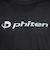 ファイテン（PHITEN）バレーボールウェア 半袖Tシャツ ラメ グラデーション BK/BL 3125JG66810
