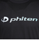 ファイテン（PHITEN）バレーボールウェア 半袖Tシャツ ラメ グラデーション BK/BL 3125JG66810