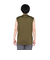 デュアリグ（DUARIG）ドライプラスクール シャインブロック メッシュ ノースリーブTシャツ 5S0012-TRCT-863HD KHK